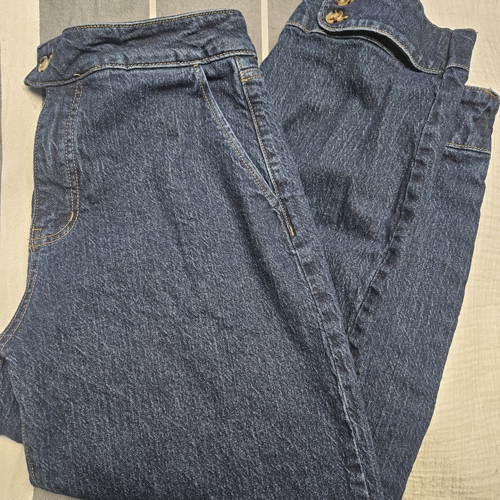 Classic Blue Straight Leg Jeans for Women